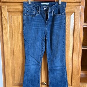 Levi's Dark Blue Boot Cut Jeans